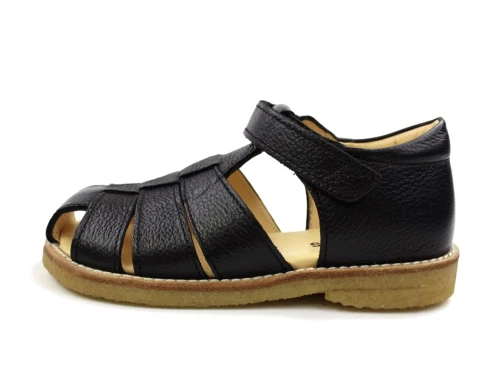 Angulus black sandal